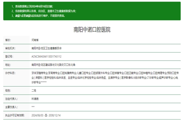 南阳中诺口腔医院