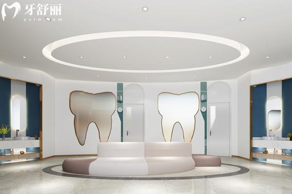 泉州维乐口腔中骏世 界城院区大厅一角
