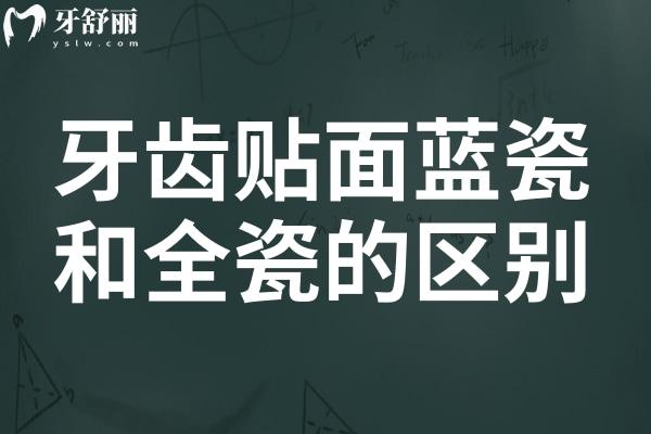 从美观度到价格：一文解析蓝瓷贴面与全瓷贴面的5大关键区别