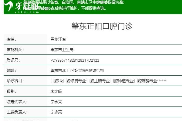 哈尔滨正阳口腔医院地址电话