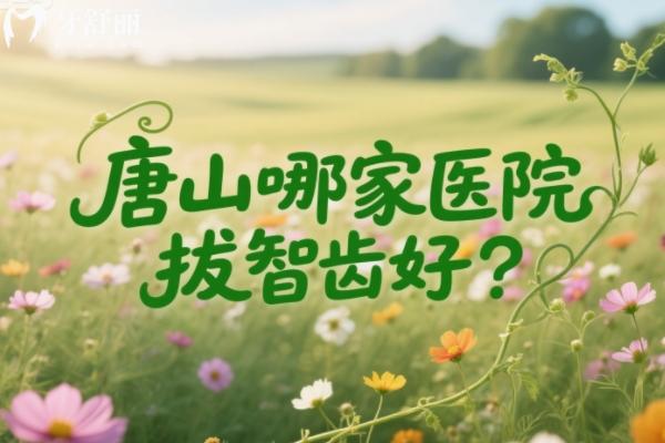 唐山哪家医院拔智齿好？