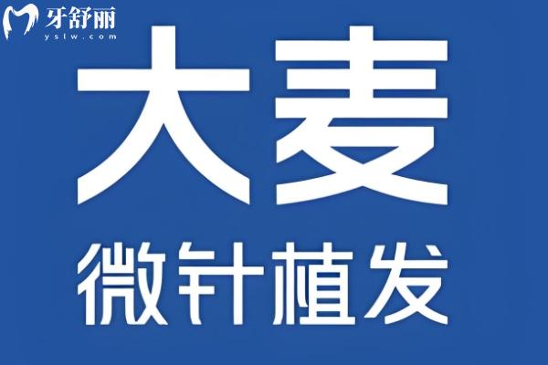 大麦植发价格一览表