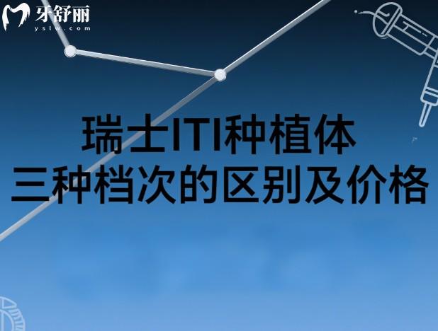 瑞士ITI种植体三种档次的区别及价格