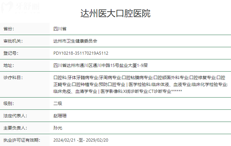达州医大口腔医院是正规的吗？
