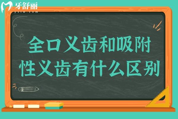 全口义齿和吸附性义齿有什么区别？五大关键区别一览，让你不踩坑