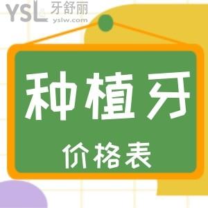 盘点 2021年瑞典诺贝尔种植牙全系列价格表 与瑞士ITI的价格寿命对比