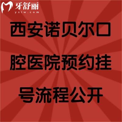 西安诺贝尔口腔医院预约挂号流程公开，另附超详细收费标准及各院地址