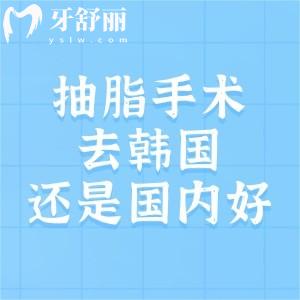 抽脂手术去韩国还是国内好?价格和手术方式不同,附韩国/国内正规吸脂医院名单