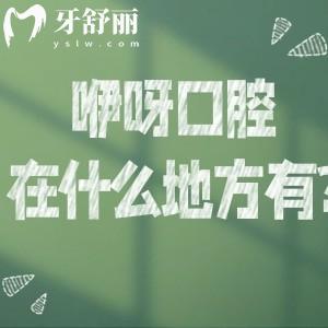 咿呀口腔在什么地方有?上海/北京/成都/武汉/恩施/杭州等咿呀英博口腔地址分享