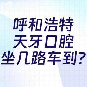呼和浩特天牙口腔医院坐几路车到?详细地址路线查询可知附价格表